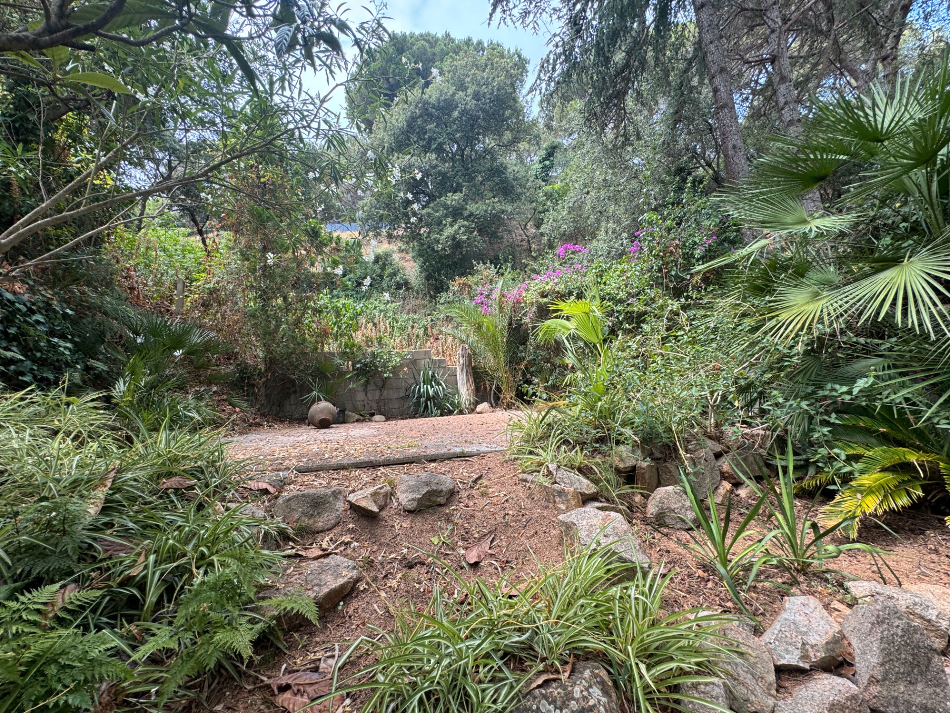 Jardí de Casa o xalet en venda en Lloret de Mar amb Calefacció, Jardí privat i Terrassa