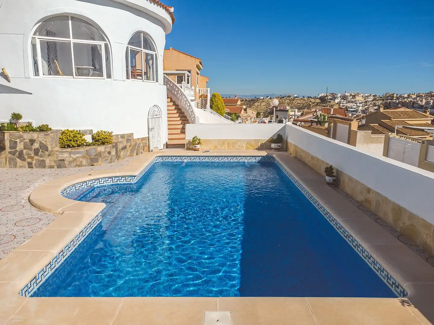 Swimming pool of Houses for sale in Rojales  with Air Conditioner, Heating and Private garden