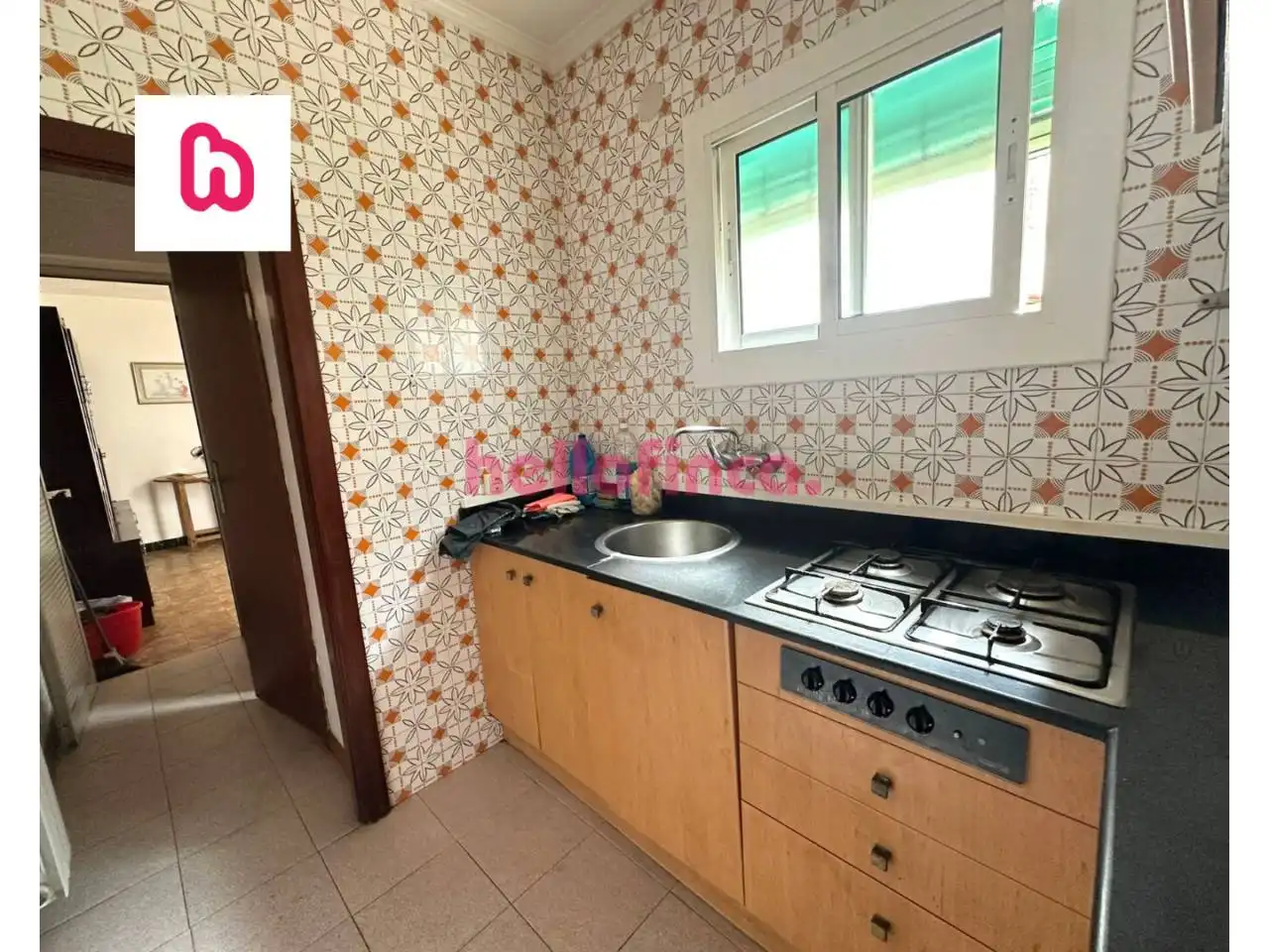 Kitchen of Flat for sale in Barcelona  with Heating, Balcony and Alarm