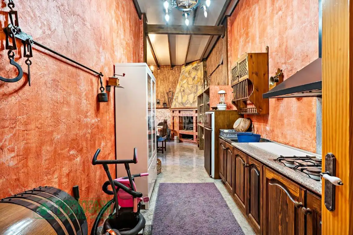 Küche von Haus oder Chalet zum Verkauf in El Ejido mit Klimaanlage und Möbliert