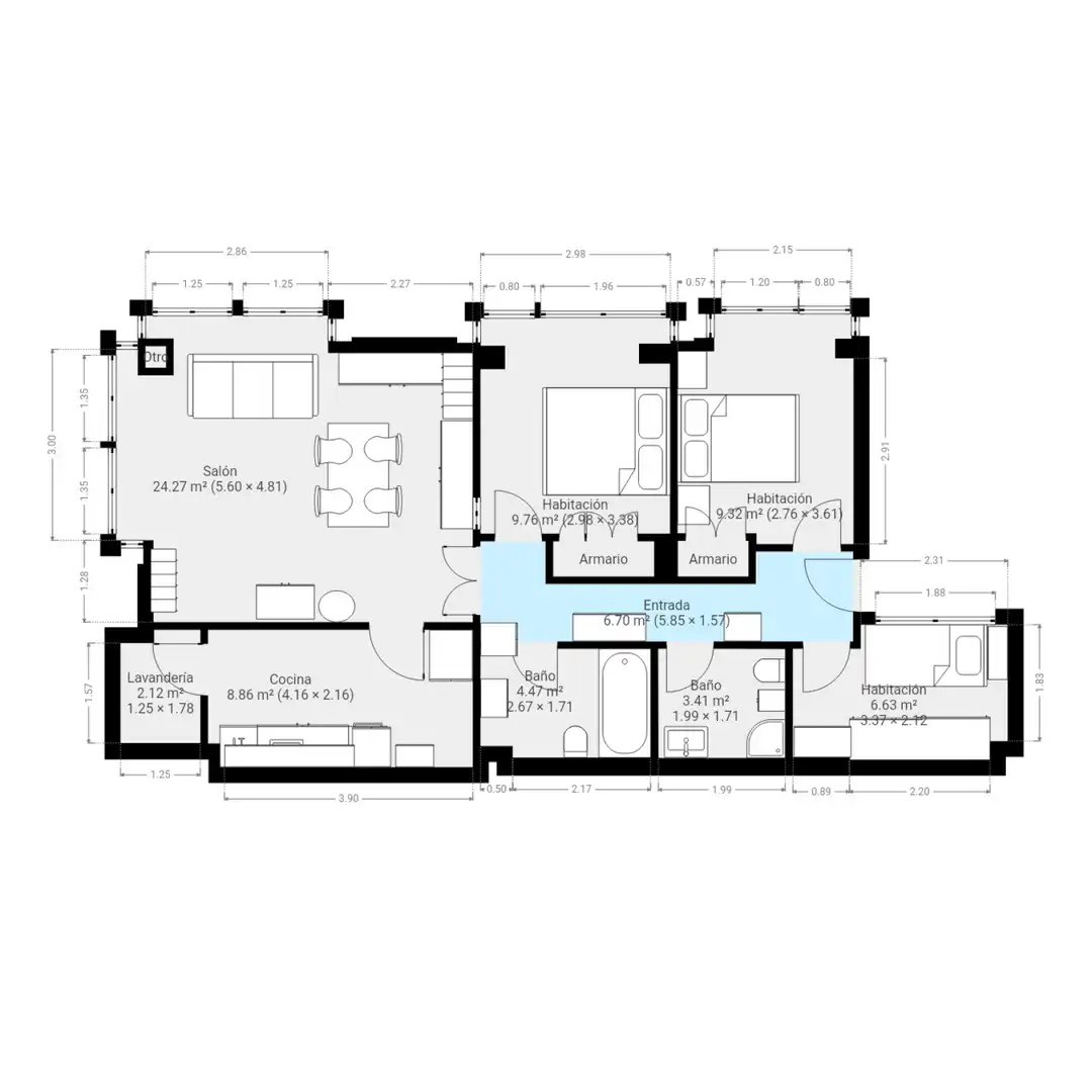 Piso con terraza en venta en Puerto de Sagunto, imagen 21