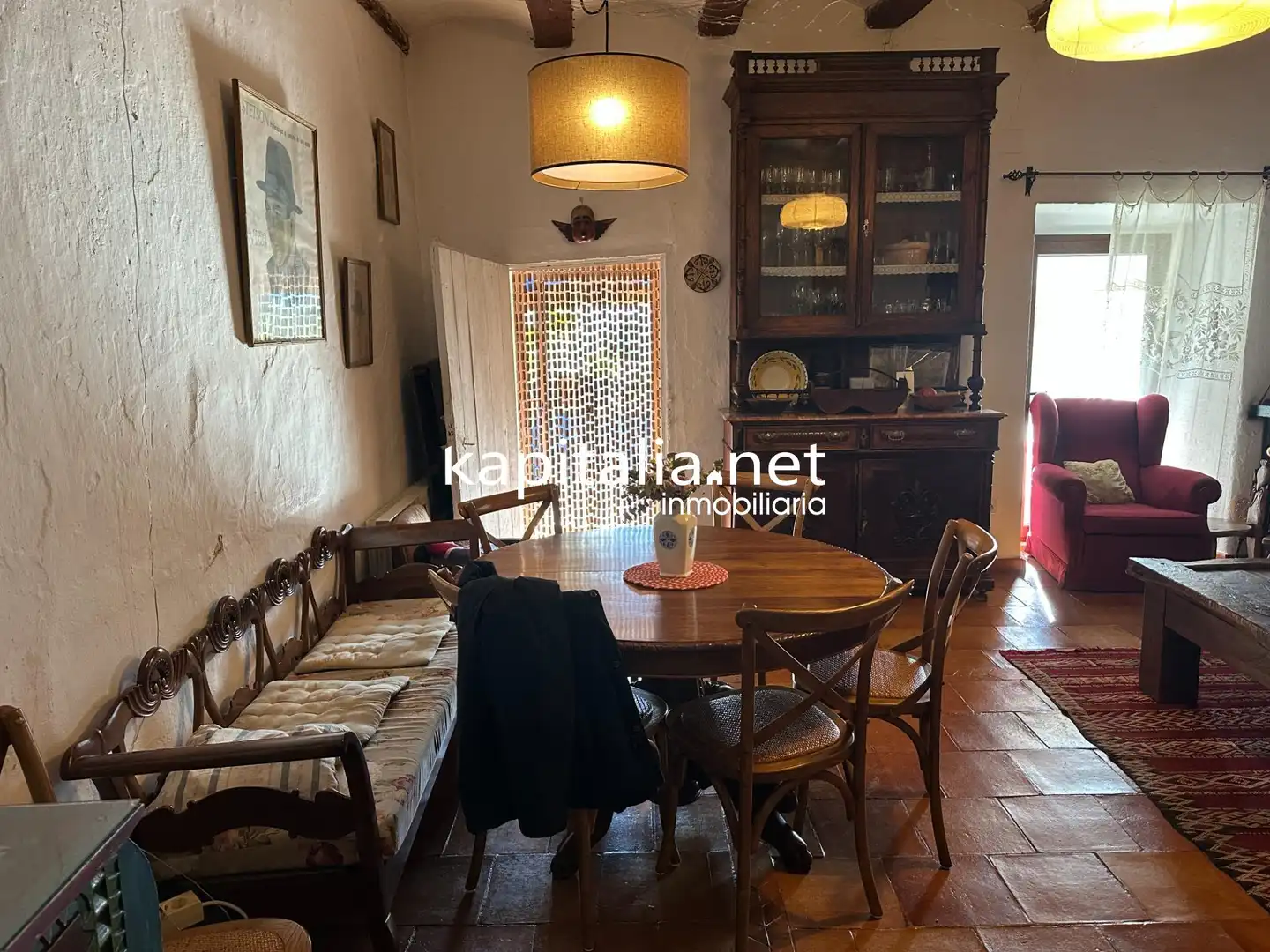 Casa rústica amb terrassa en venda a Bocairent, imagen 3