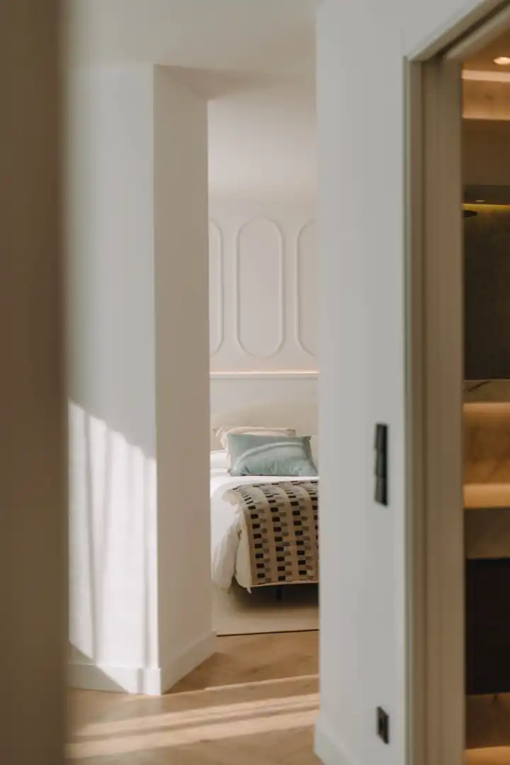 Schlafzimmer von Wohnungen zum Verkauf in  Palma de Mallorca mit Klimaanlage und Möbliert