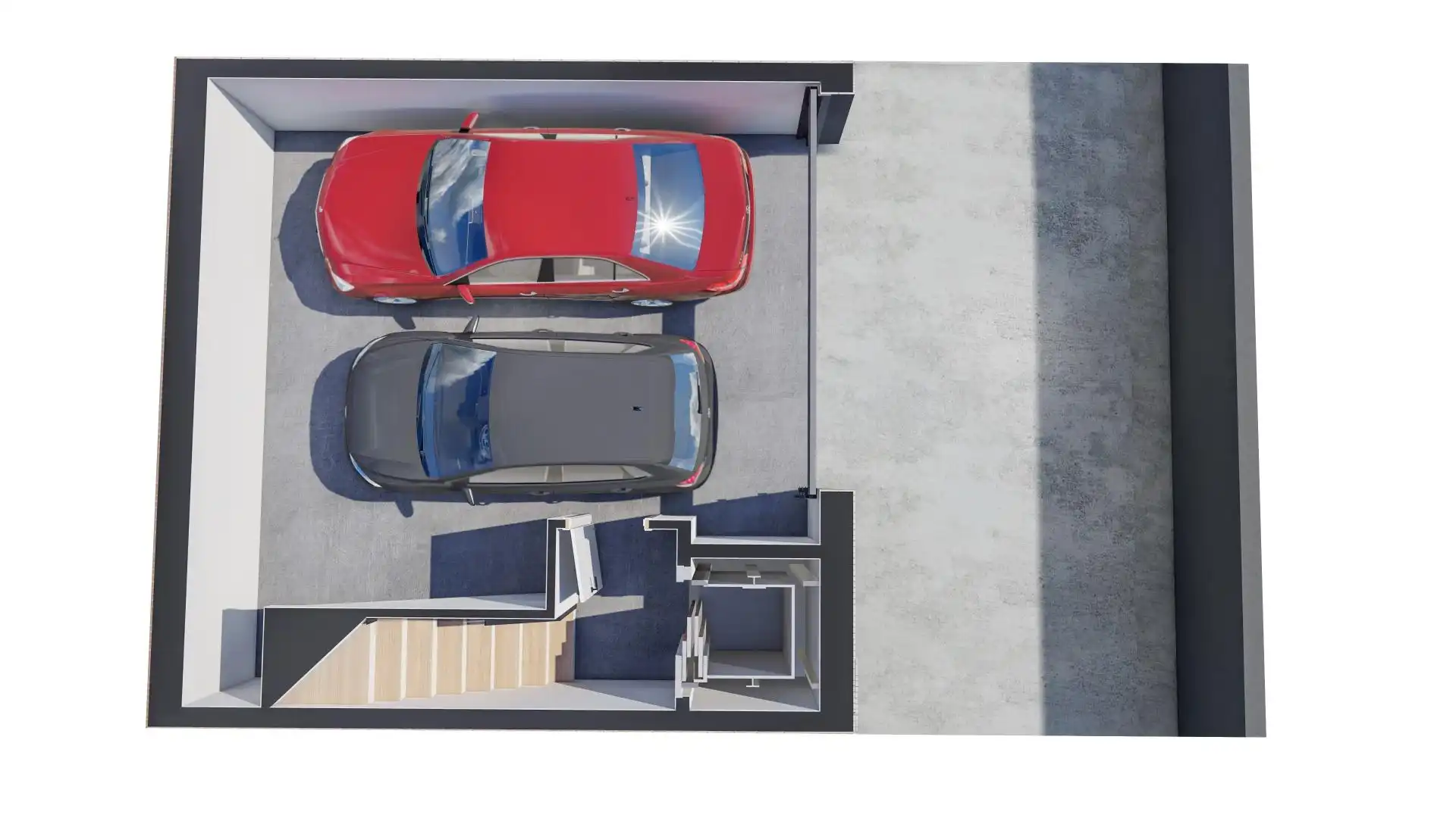 Parkplatz von Haus oder Chalet zum Verkauf in La Garriga mit Klimaanlage, Heizung und Privatgarten