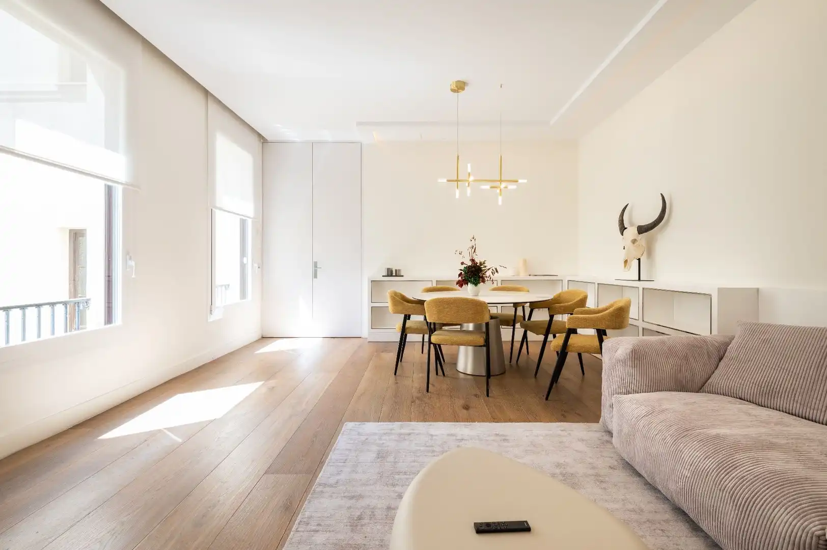 Living room of Attic for rent in Madrid  with Air Conditioner, Heating and Terrace
