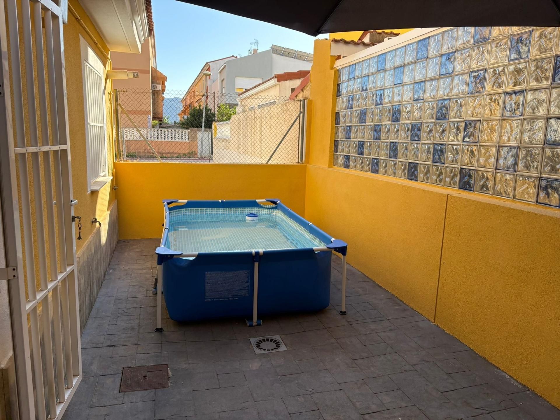 Piscina de Casa adosada en venda en Cullera amb Aire condicionat, Calefacció i Terrassa