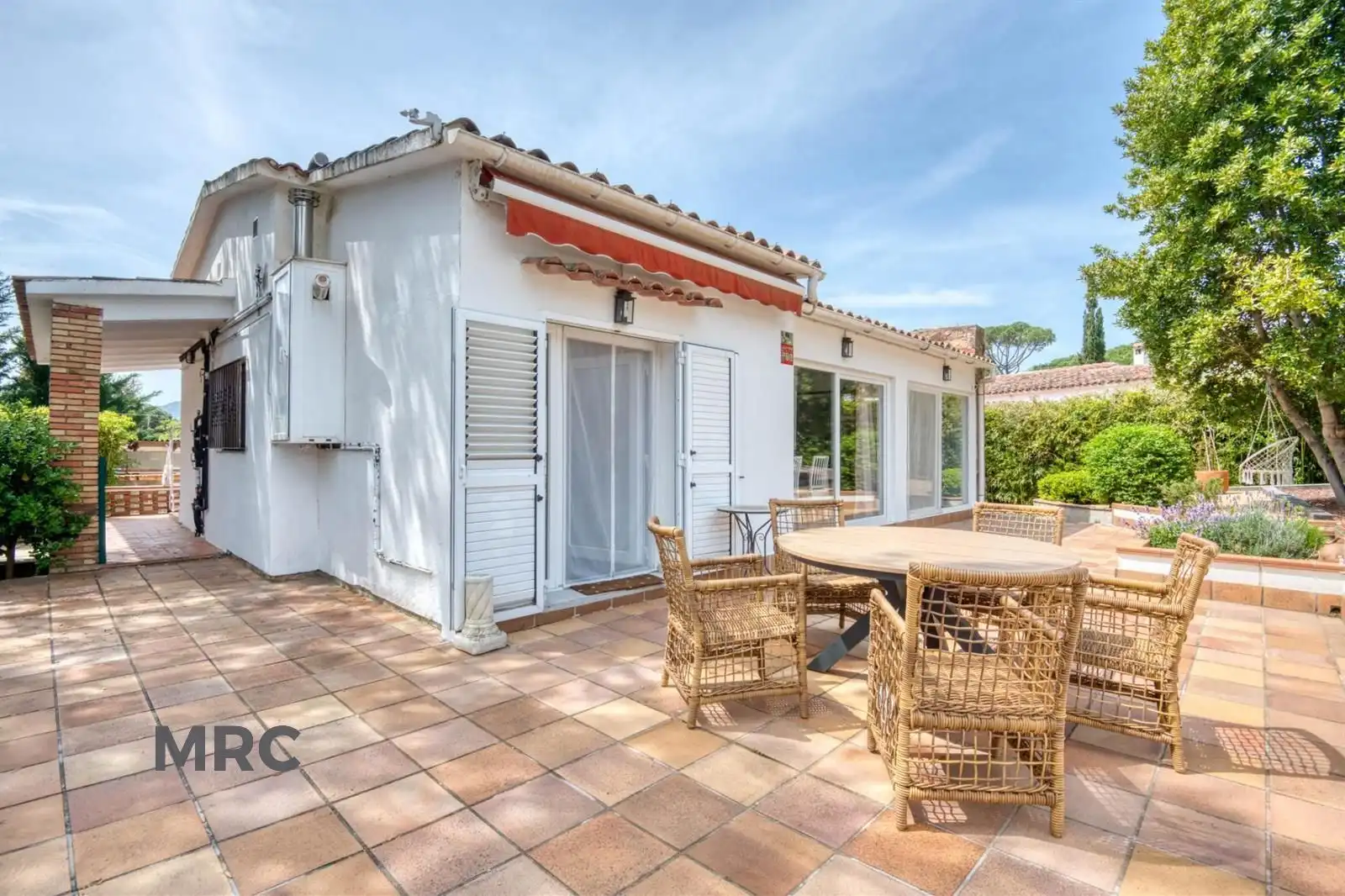 Terraza de Casa o chalet en venta en Santa Cristina d'Aro con Calefacción, Terraza y Trastero