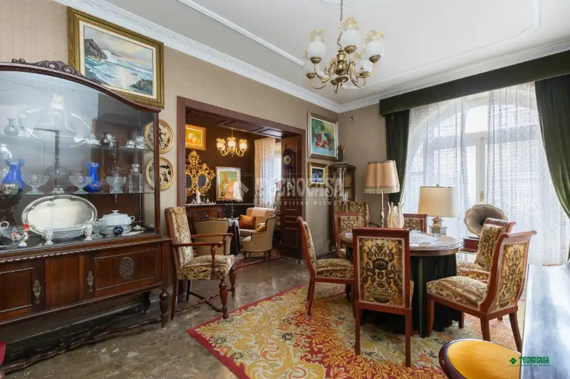 Sala de estar de Casa adosada en venta en Almería con Jardín privado y Terraza