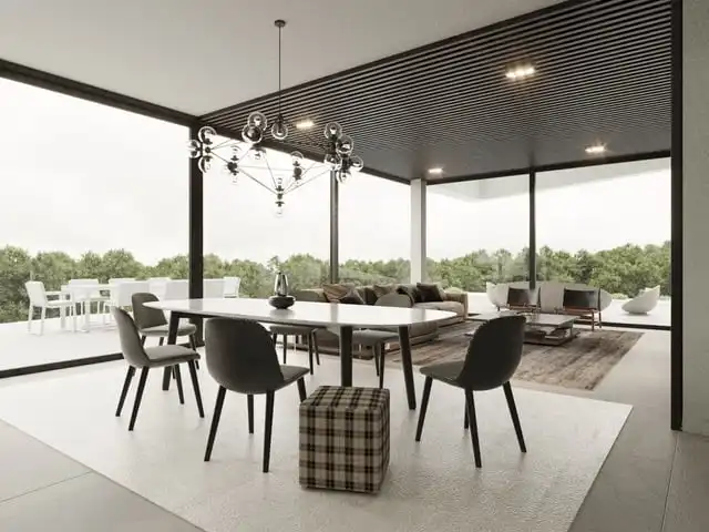 Comedor de Casa o chalet en venta en Altea con Aire acondicionado, Jardín privado y Terraza