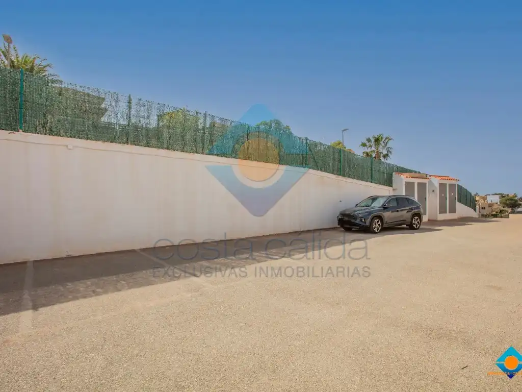 Parking of Flat for sale in Cartagena  with Air Conditioner, Private garden and Terrace