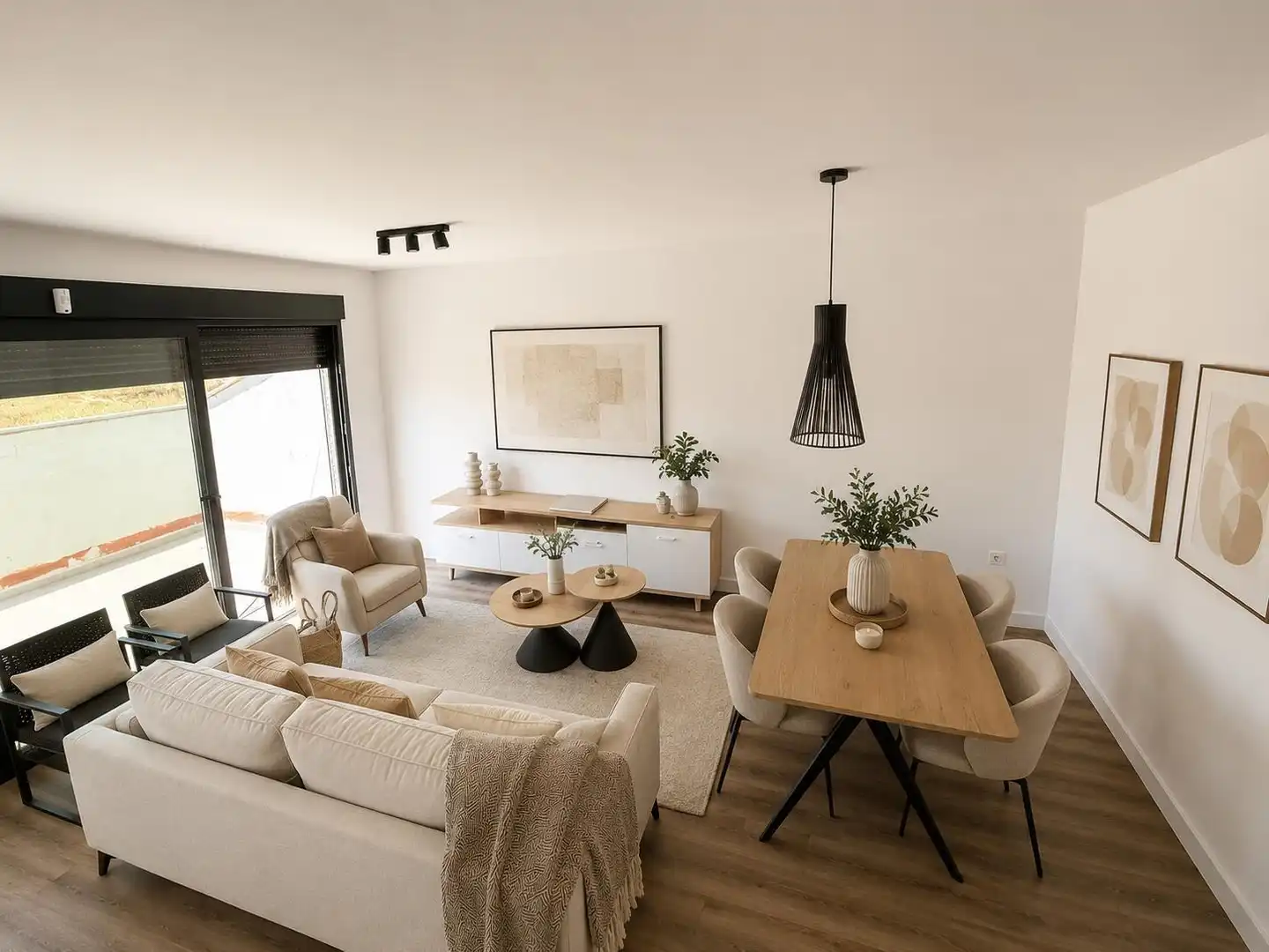 Sala de estar de Dúplex en venta en Villanueva del Río Segura con Terraza y Balcón