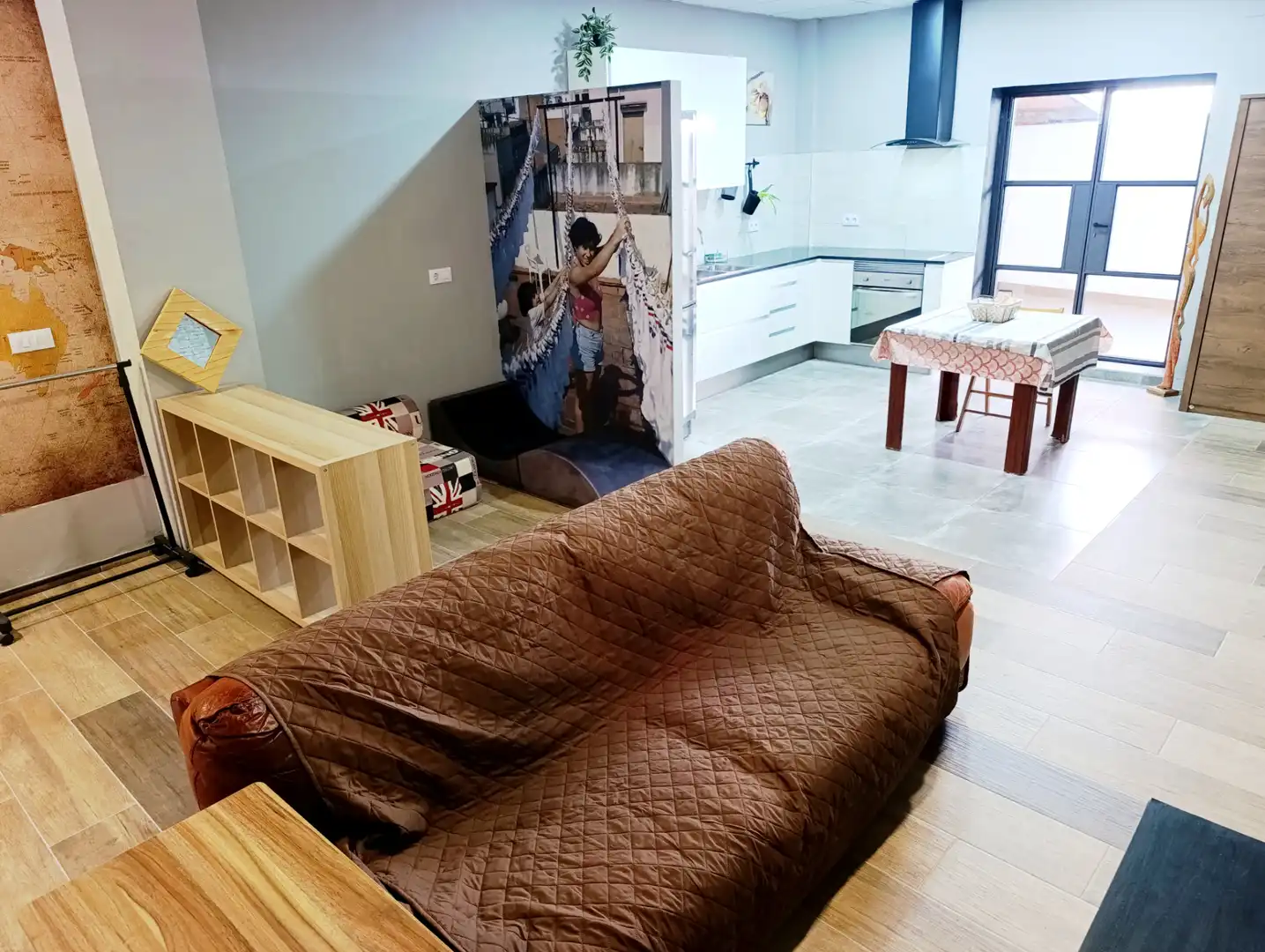 Wohnzimmer von Erdgeschoss zum Verkauf in Pineda de Mar mit Terrasse, Möbliert und Alarm