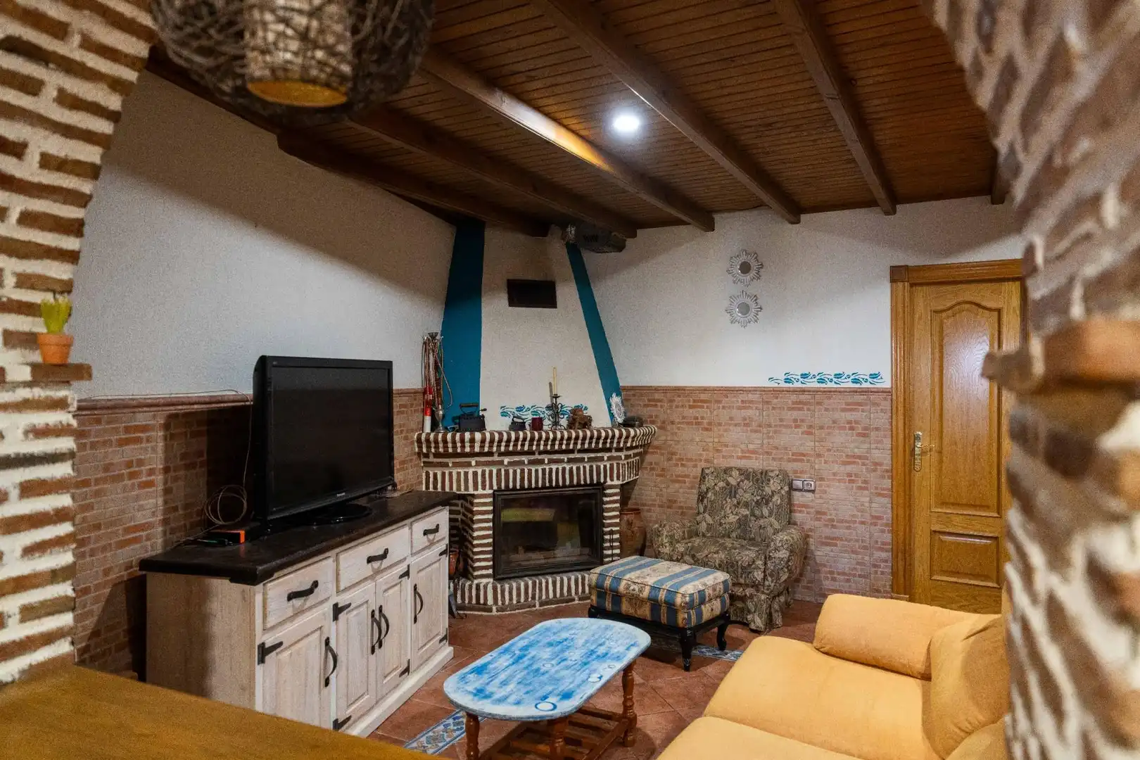 Sala de estar de Finca rústica en venta en Canjáyar con Terraza y Balcón