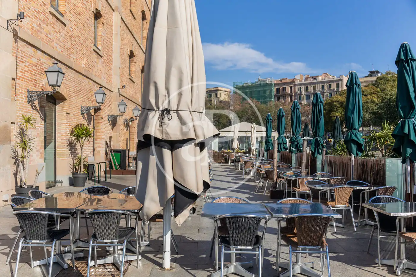 Terrasse von Wohnung zum Verkauf in Barcelona mit Klimaanlage, Heizung und Möbliert