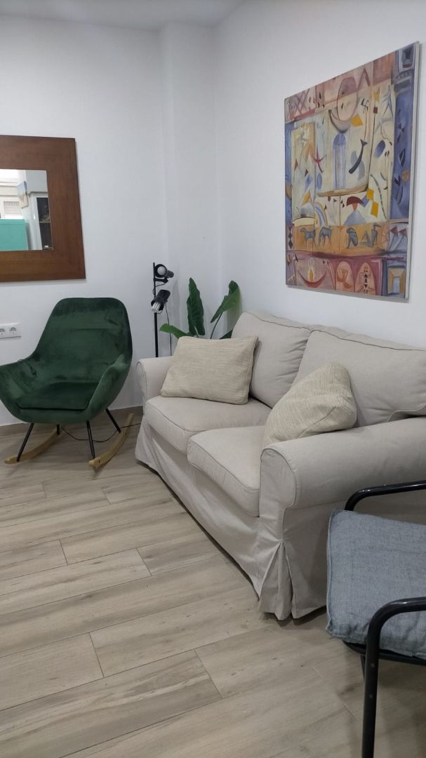 Sala d'estar de Planta baixa de lloguer en San Fernando amb Aire condicionat, Moblat i Forn