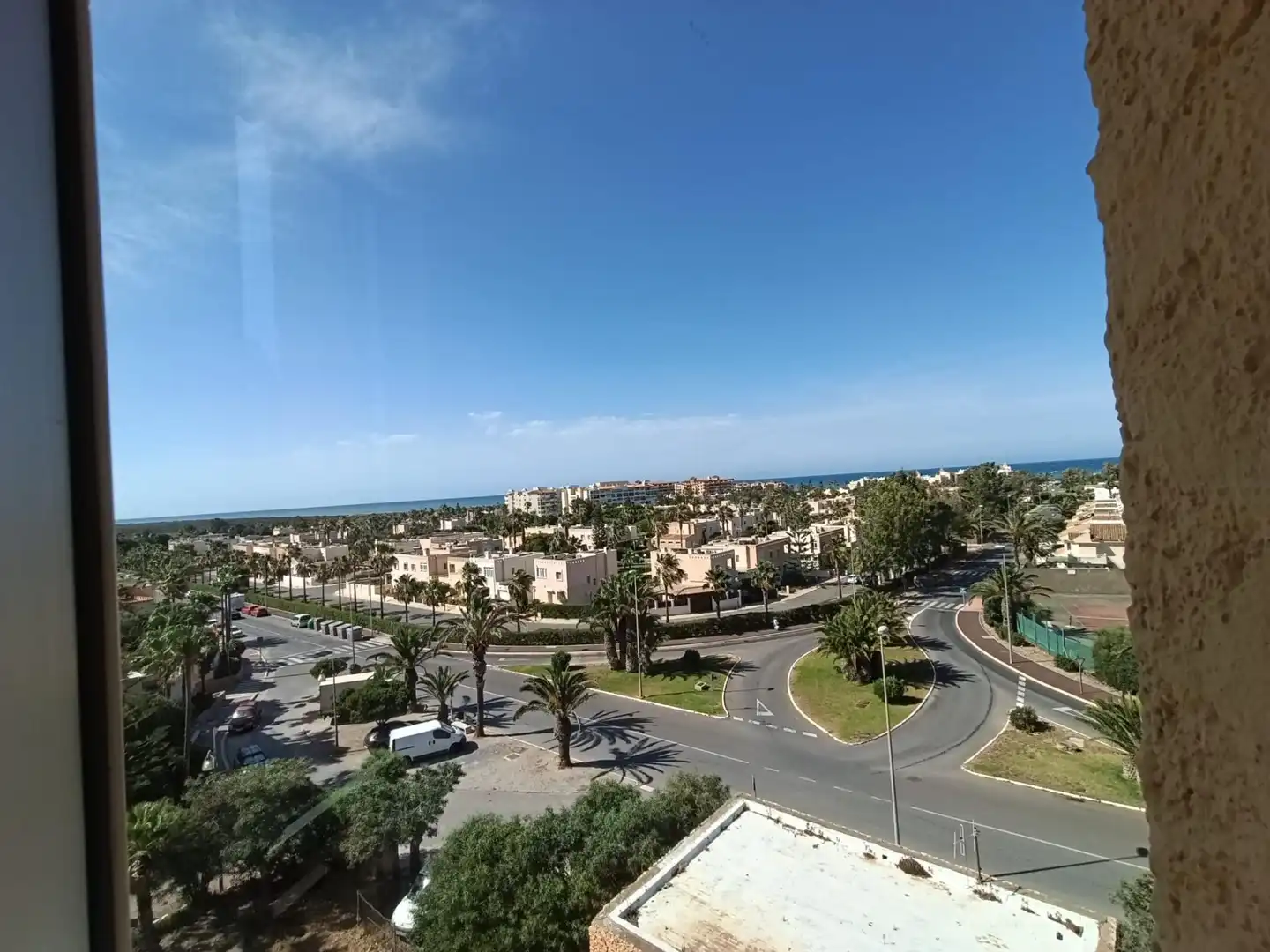 Vista exterior de Pis de lloguer en El Ejido amb Aire condicionat, Terrassa i Moblat