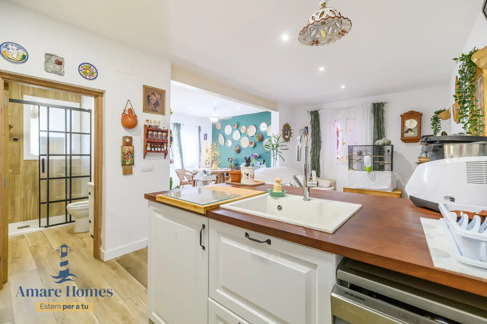 Kitchen of Detached homes for sale in Gavà  with Air Conditioner, Parquet flooring and Terrace
