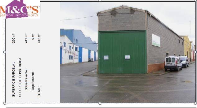 Nave industrial en Alquiler en Argamasilla de Calatrava