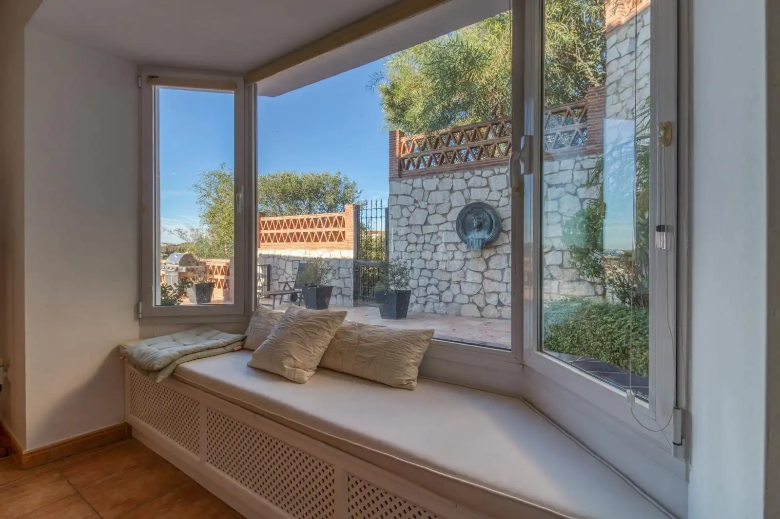 Jardín de Casa o chalet en venta en Mijas con Aire acondicionado, Jardín privado y Terraza