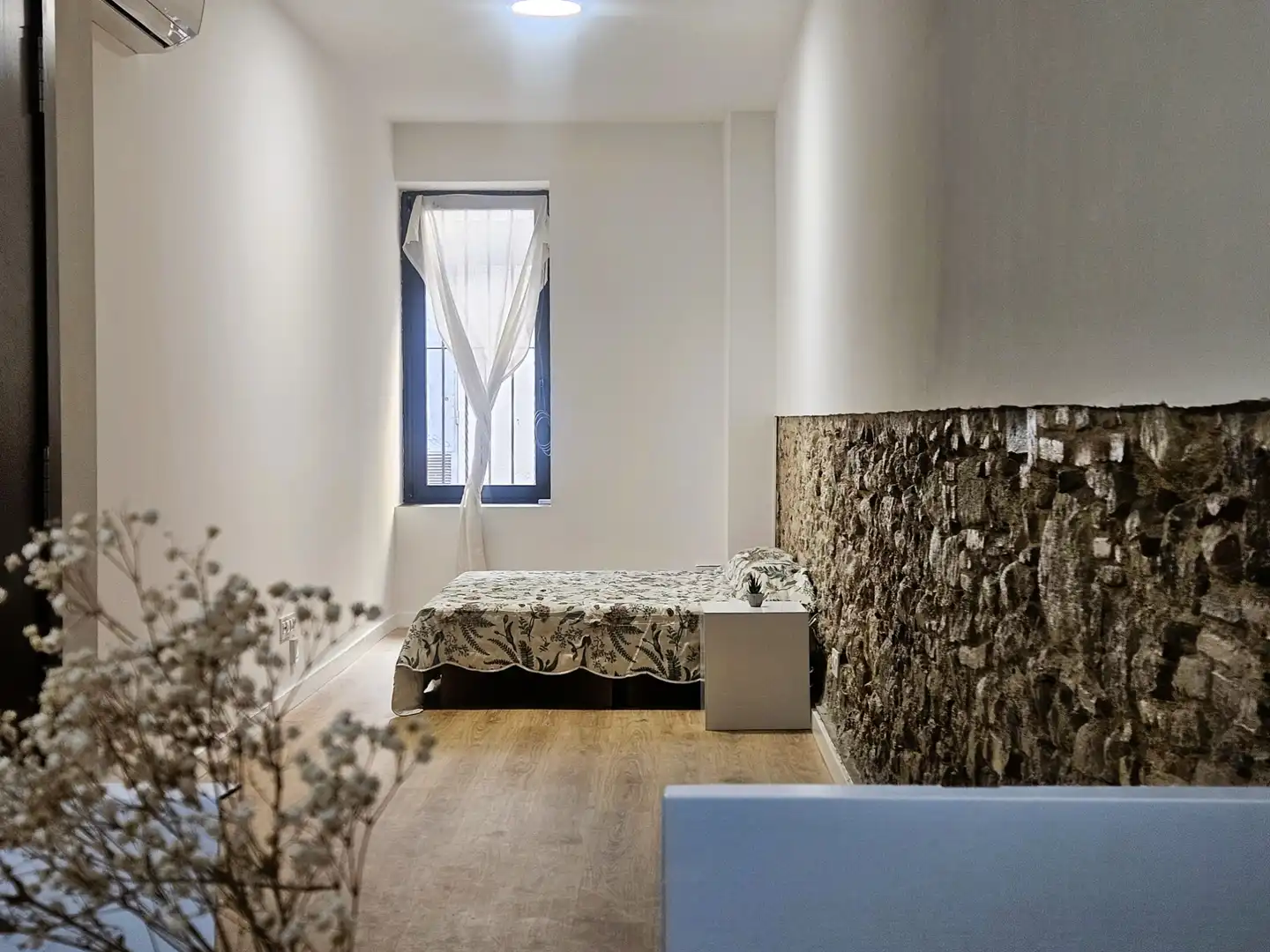 Bedroom of Flat for sale in Caldes de Montbui  with Air Conditioner, Heating and Parquet flooring