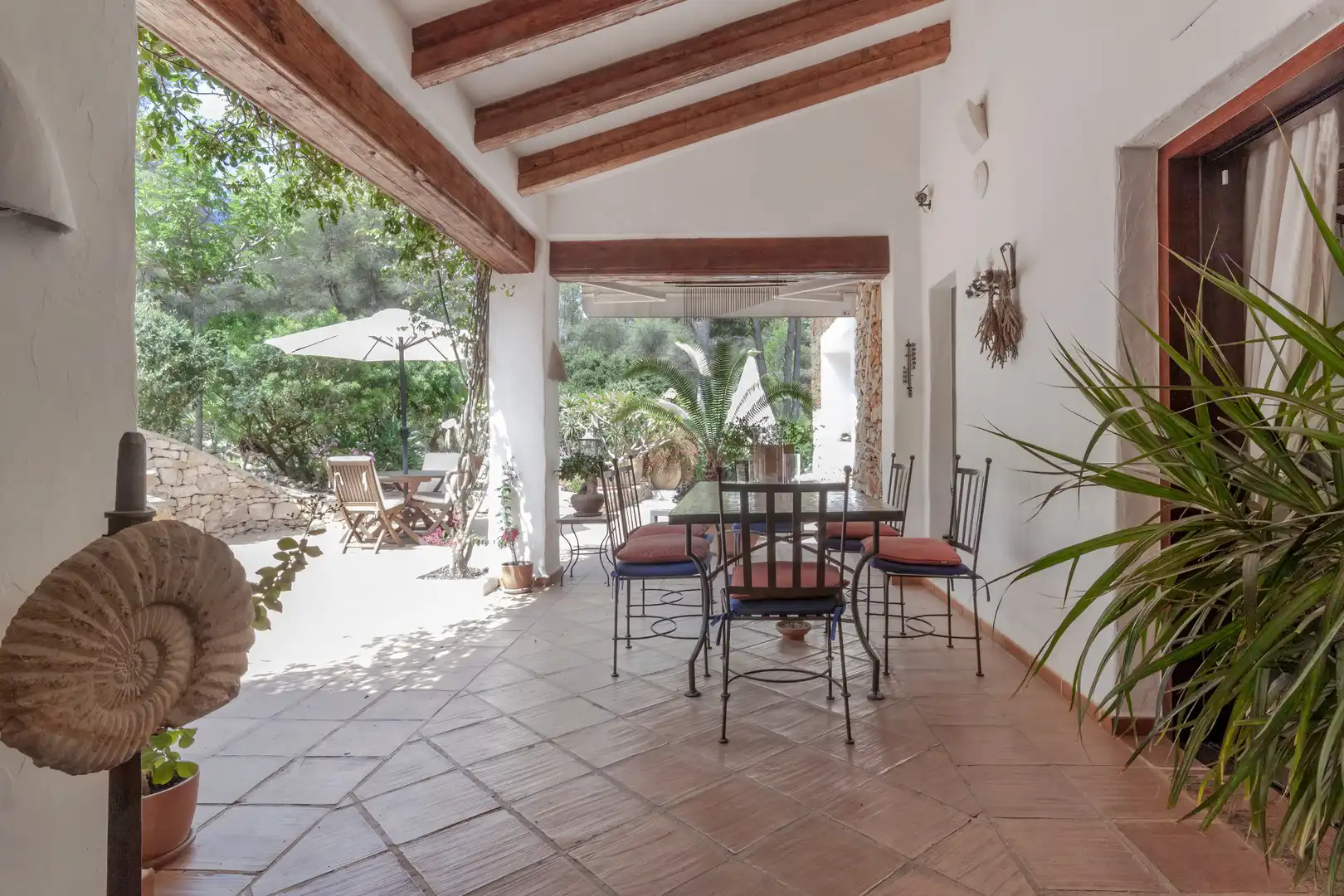 Garden of Houses for sale in Jávea / Xàbia