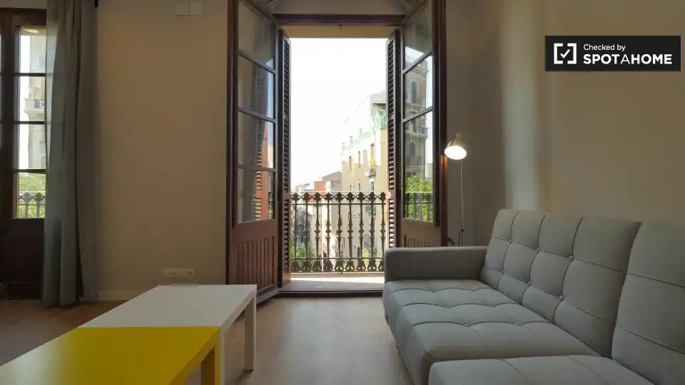 Flat with terrace to rent in Sants - Montjuïc, imagen 12