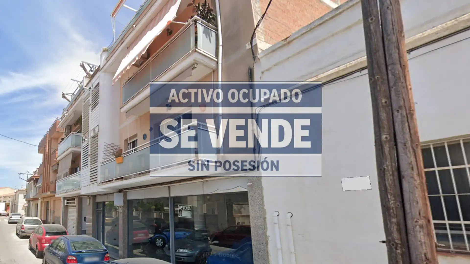 Vista exterior de Piso en venta en Cubelles