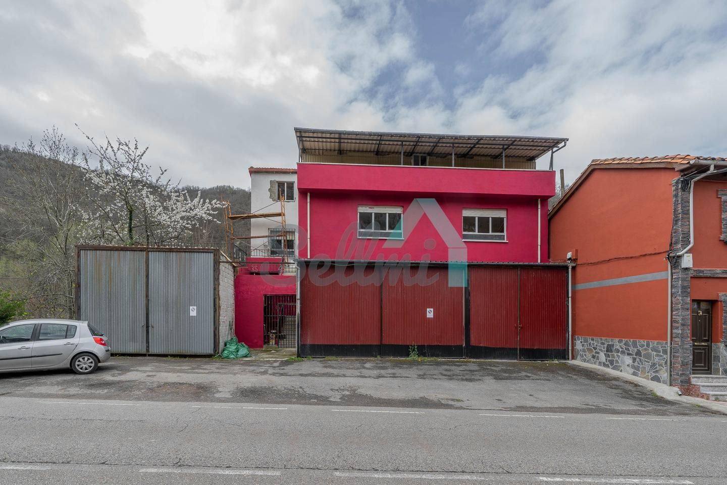 Exterior view of House or chalet for sale in Aller  with Private garden, Terrace and Storage room