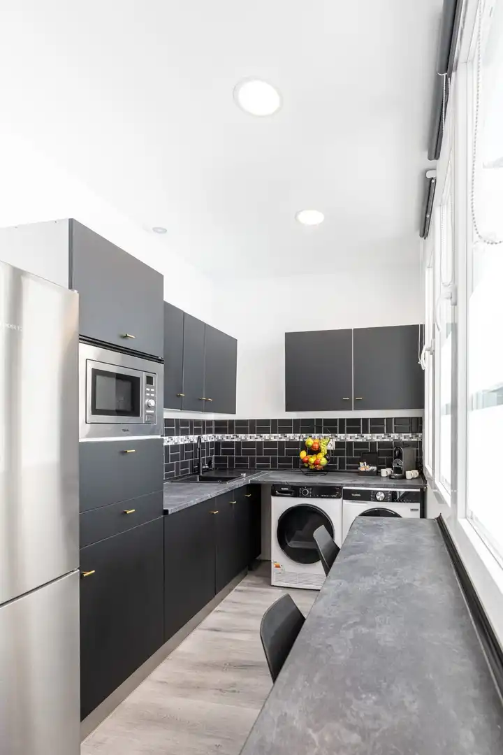 Kitchen of Apartments for rent in Valencia  with Air Conditioner, Heating and Furnished