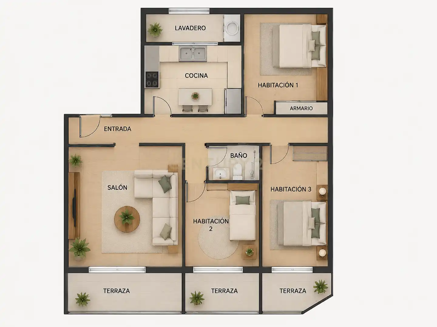 Piso en venta en Benalmádena, Málaga