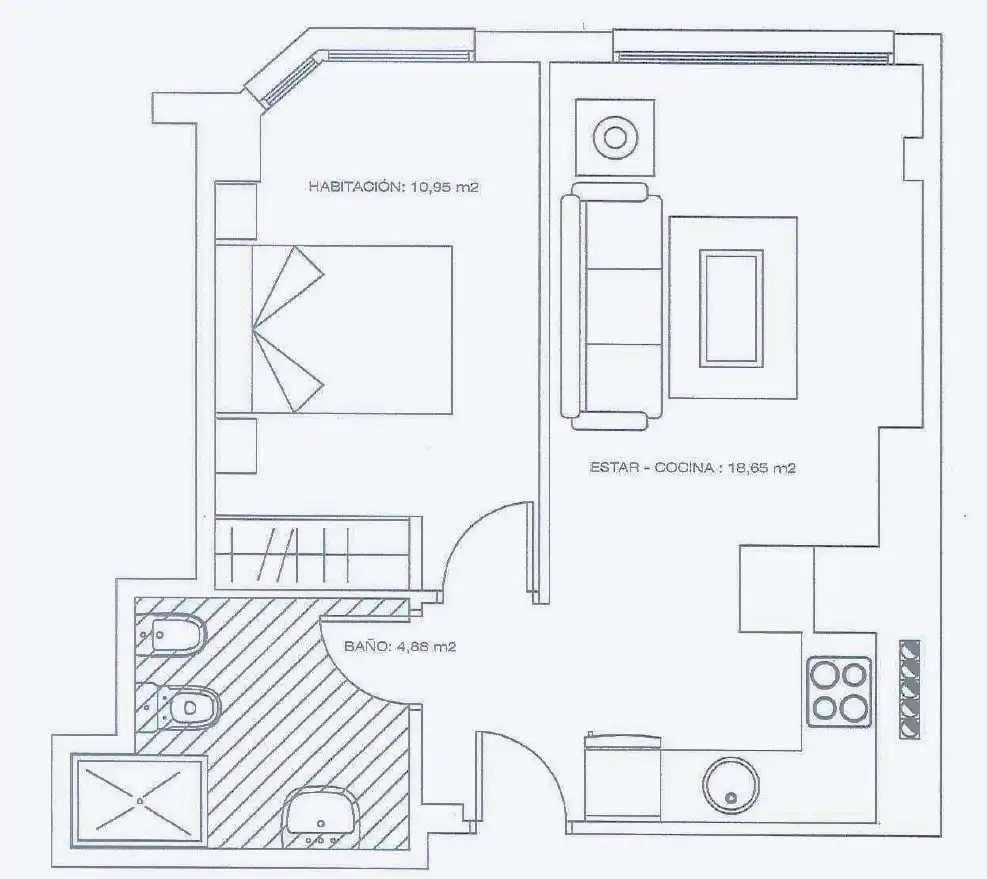 Flat with lift to rent in Calle Aguado 12, imagen 23