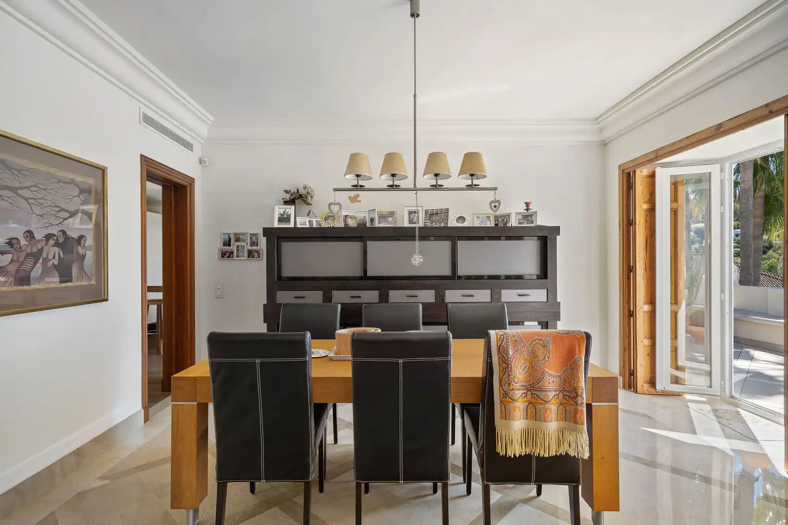 Dining room of Attic for sale in Marbella  with Air Conditioner, Terrace and Storage room