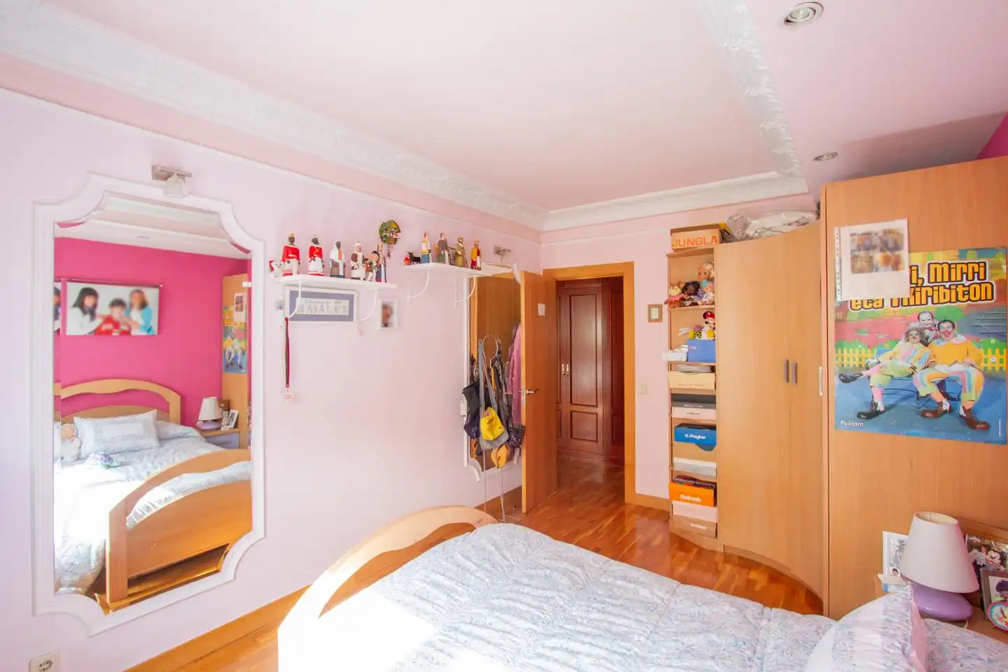 Schlafzimmer von Maisonette zum Verkauf in Villava / Atarrabia mit Klimaanlage, Heizung und Terrasse