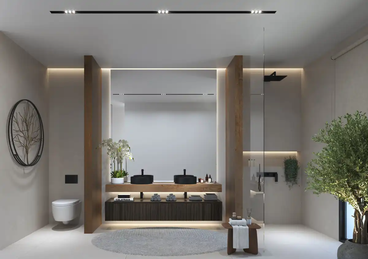 Baño de Casa adosada en venta en Marbella con Terraza, Trastero y Alarma