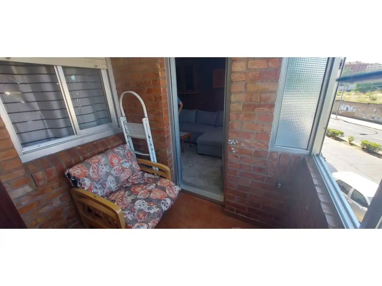 Balcony of Flat for sale in  Logroño  with Heating, Terrace and Storage room