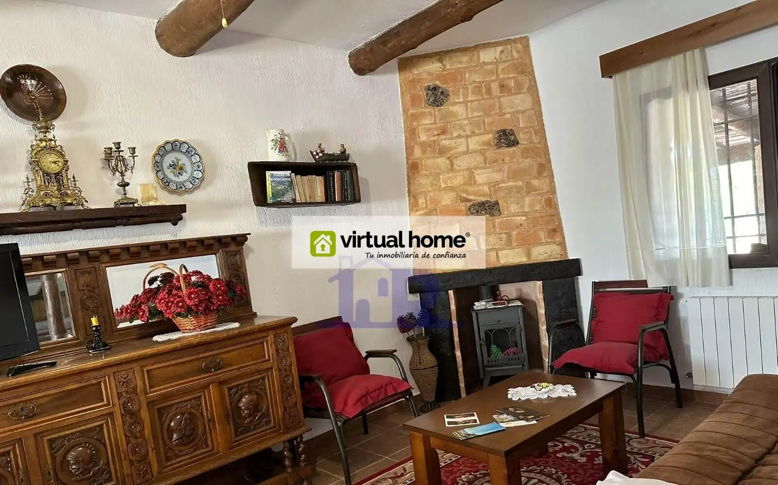 Sala de estar de Casa o chalet en venta en Cuenca con Aire acondicionado