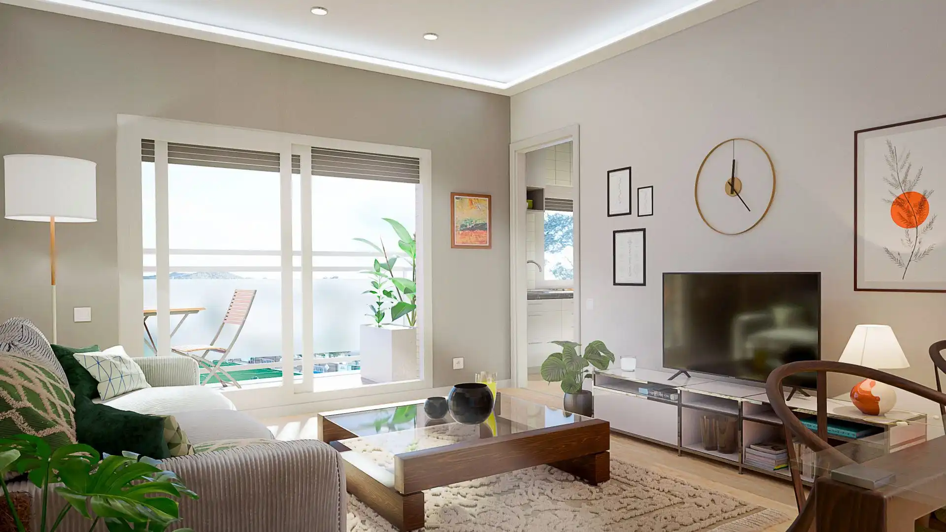 Wohnzimmer von Wohnung zum Verkauf in Tortosa