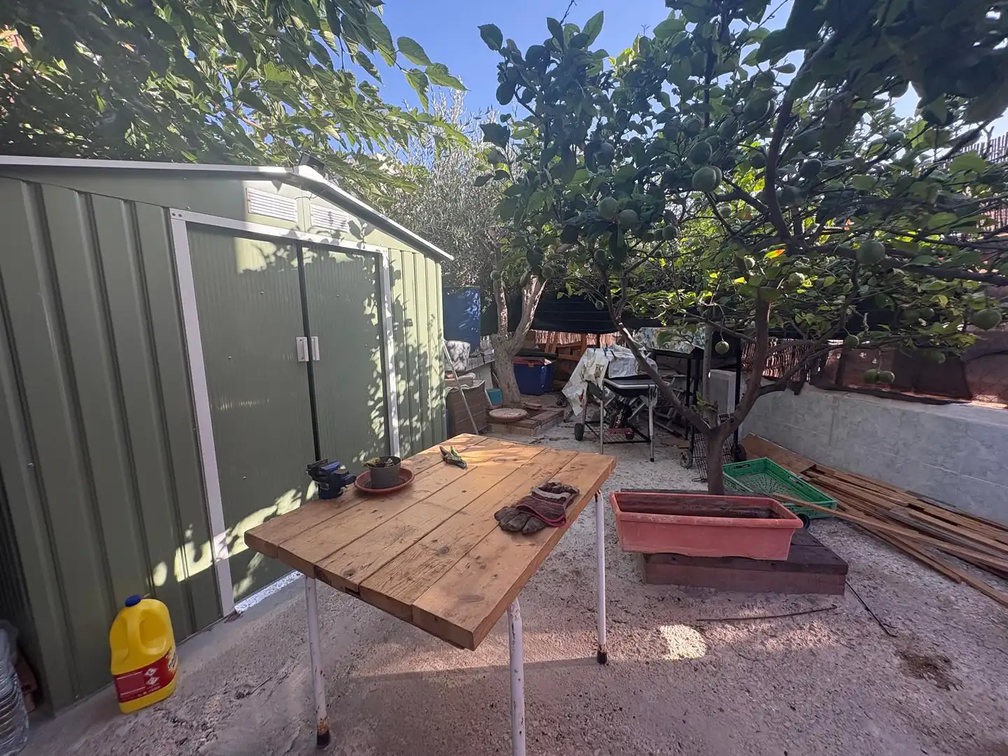 Garten von Haus oder Chalet zum Verkauf in El Campello mit Klimaanlage, Terrasse und Möbliert