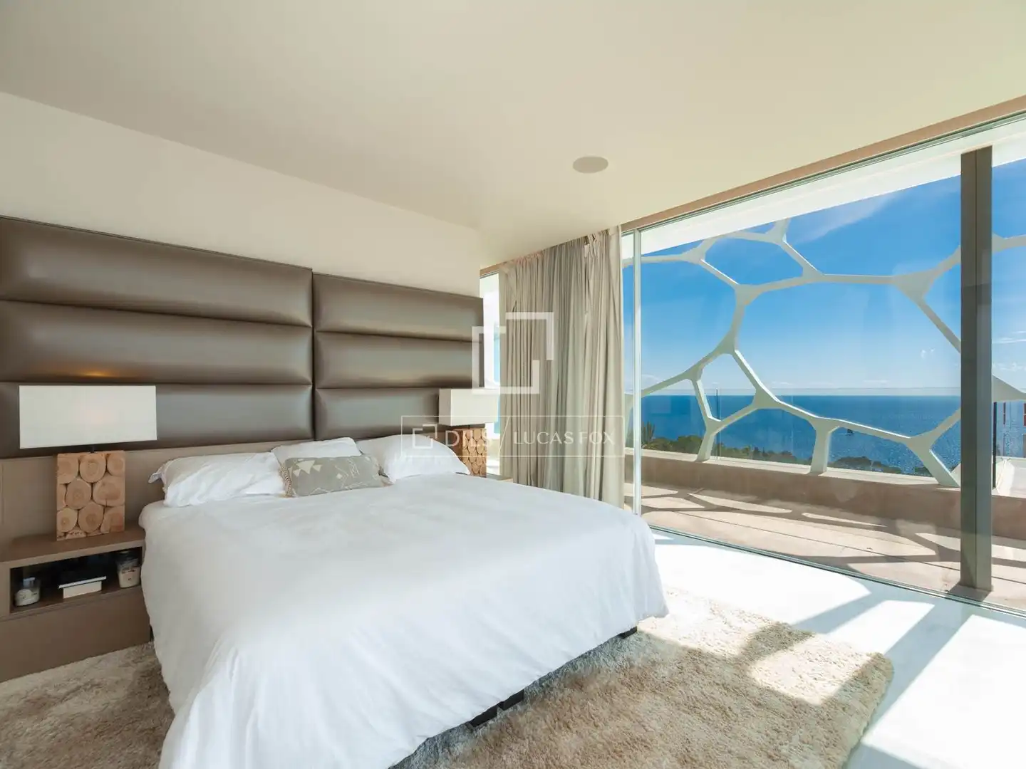 Bedroom of Houses for sale in Santa Eulària des Riu  with Air Conditioner, Heating and Private garden