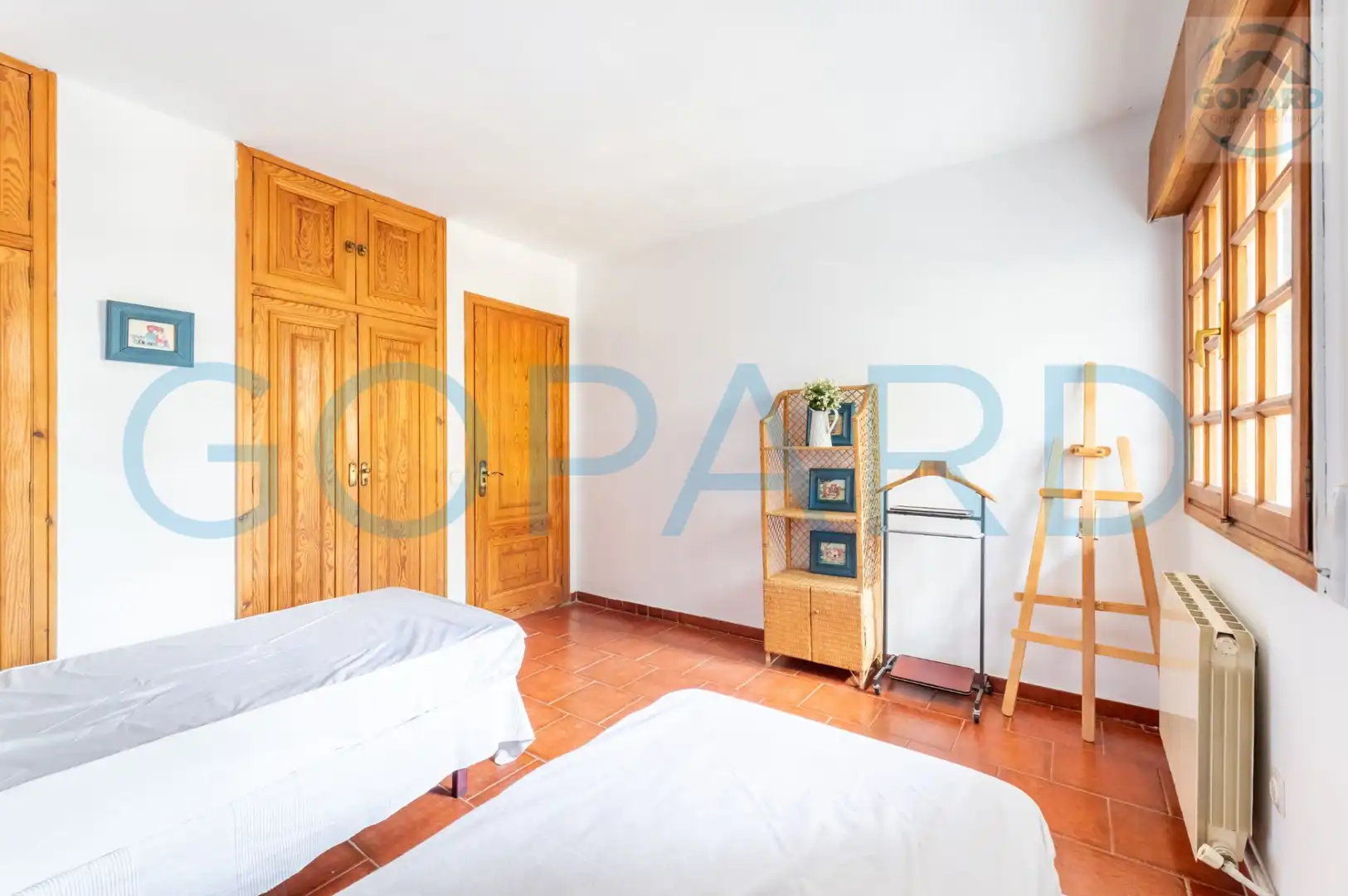 Dormitori de Casa o xalet en venda en Alpedrete amb Calefacció, Jardí privat i Parquet
