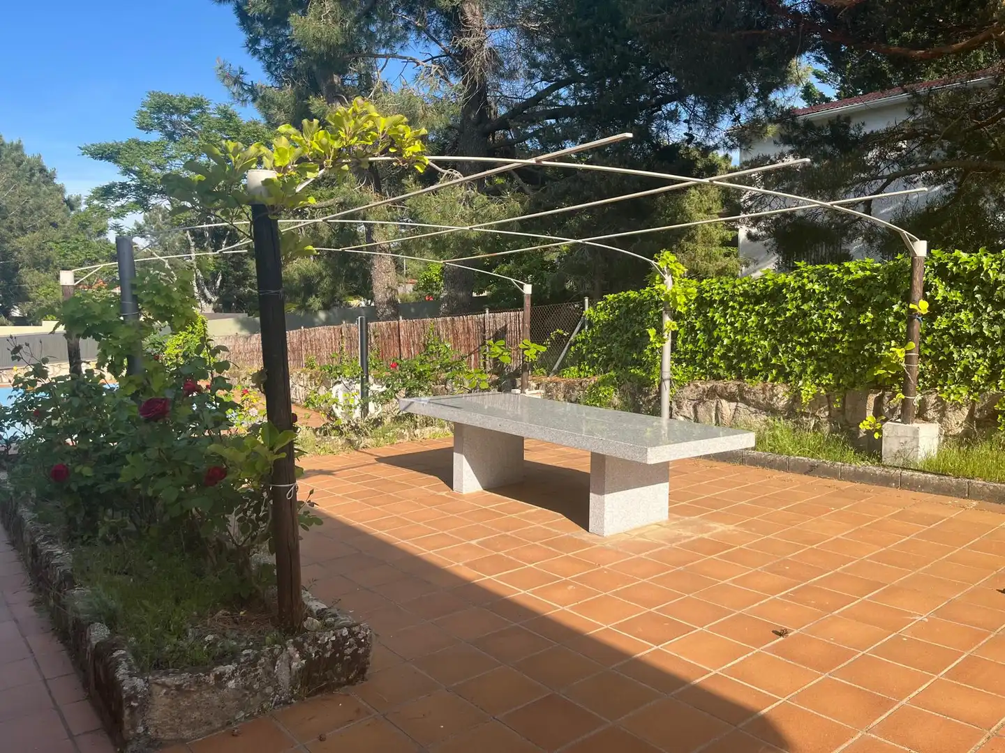 Terraza de Casa o chalet de alquiler en Becerril de la Sierra con Aire acondicionado, Calefacción y Jardín privado