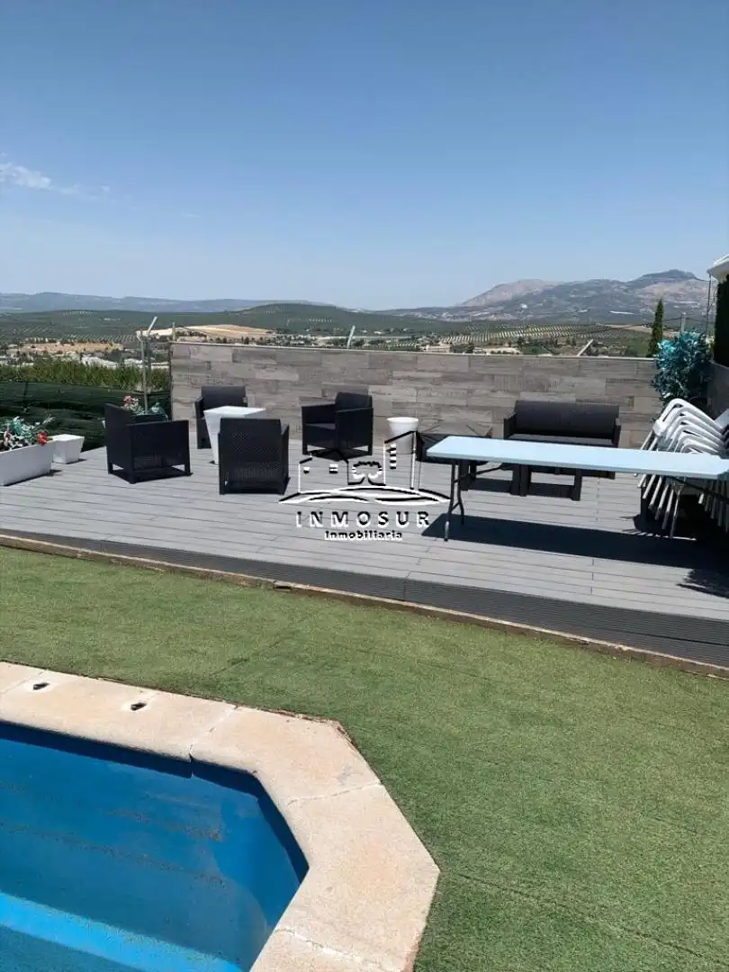 Terrassa de Casa o xalet en venda en Lucena amb Piscina i Moblat