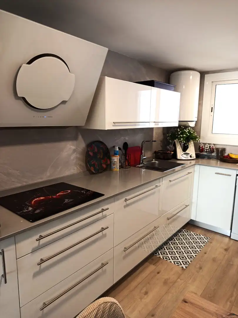 Kitchen of Apartments for rent in Sant Pol de Mar  with Air Conditioner, Parquet flooring and Terrace