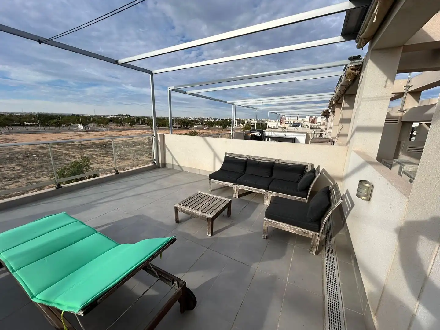 Terraza de Ático en venta en Pilar de la Horadada con Aire acondicionado, Terraza y Piscina