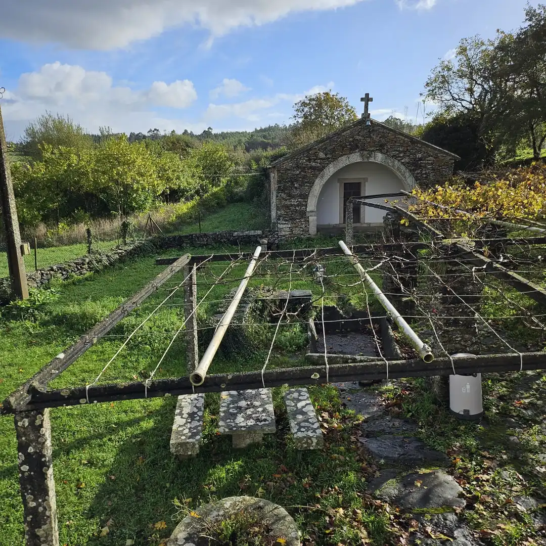 Garten von Country house zum Verkauf in Arzúa mit Klimaanlage, Heizung und Privatgarten