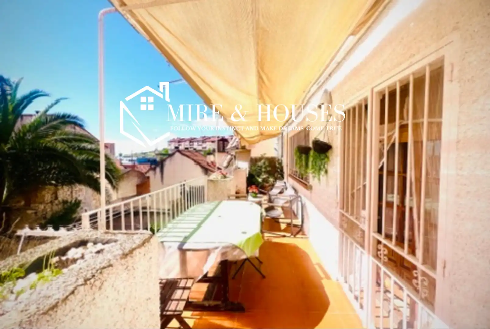 Terraza de Casa adosada en venta en El Molar (Madrid) con Calefacción, Jardín privado y Terraza