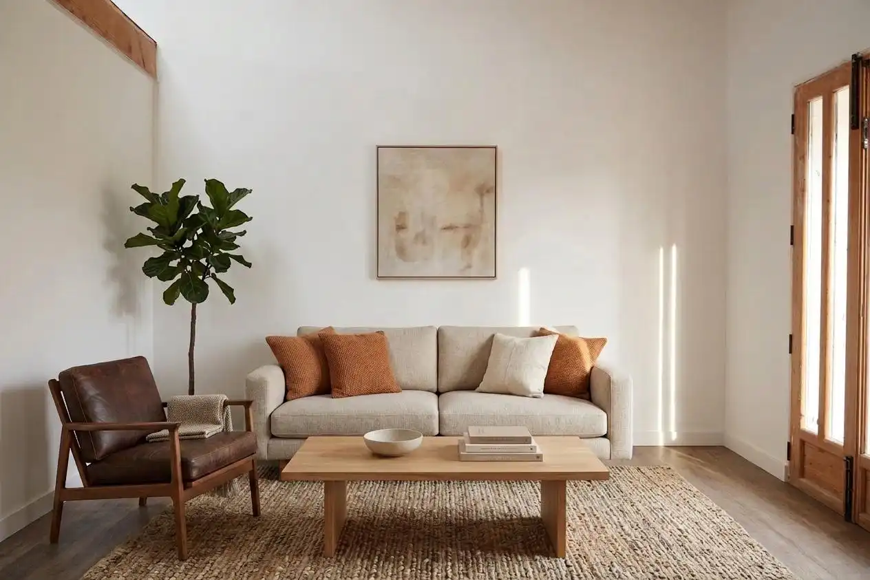 Sala de estar de Finca rústica en venta en Parres con Calefacción y Jardín privado
