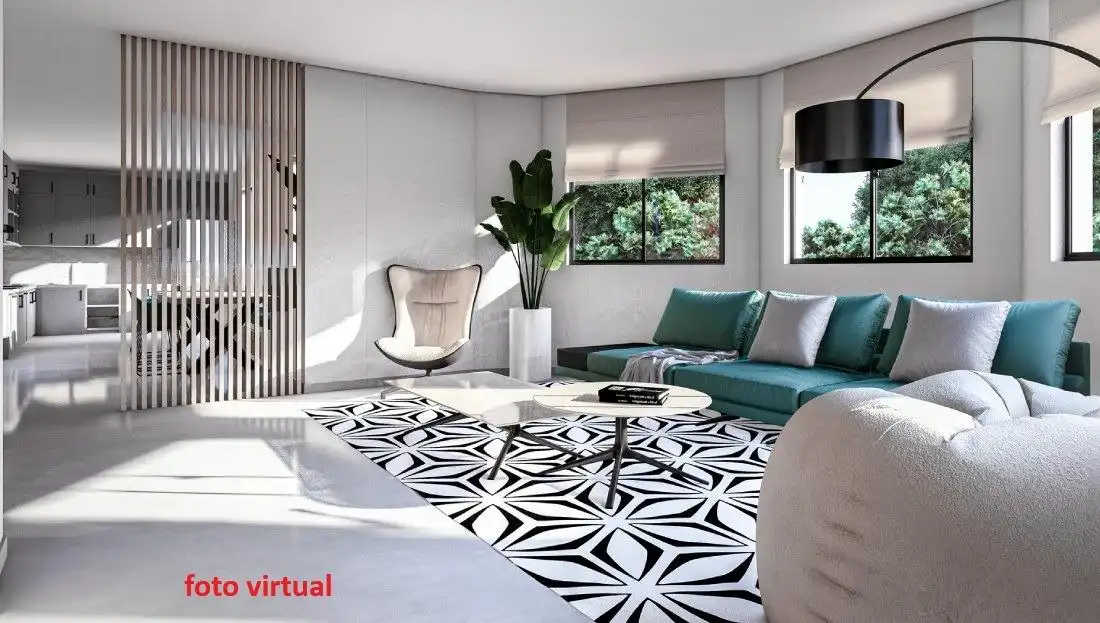 Sala de estar de Casa o chalet en venta en El Campello con Aire acondicionado, Calefacción y Jardín privado