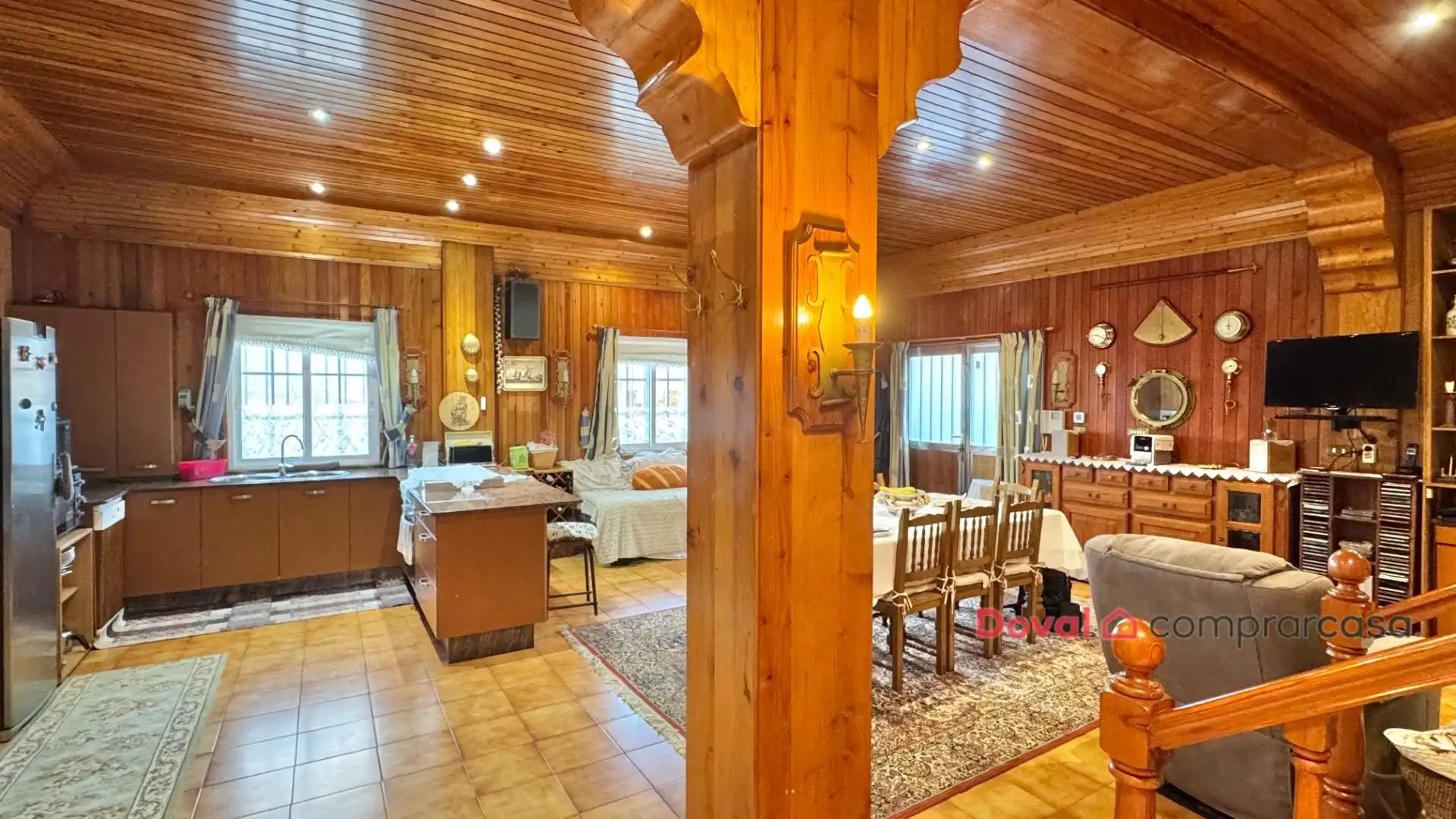 Dining room of Houses for sale in Redondela  with Heating, Private garden and Jacuzzi