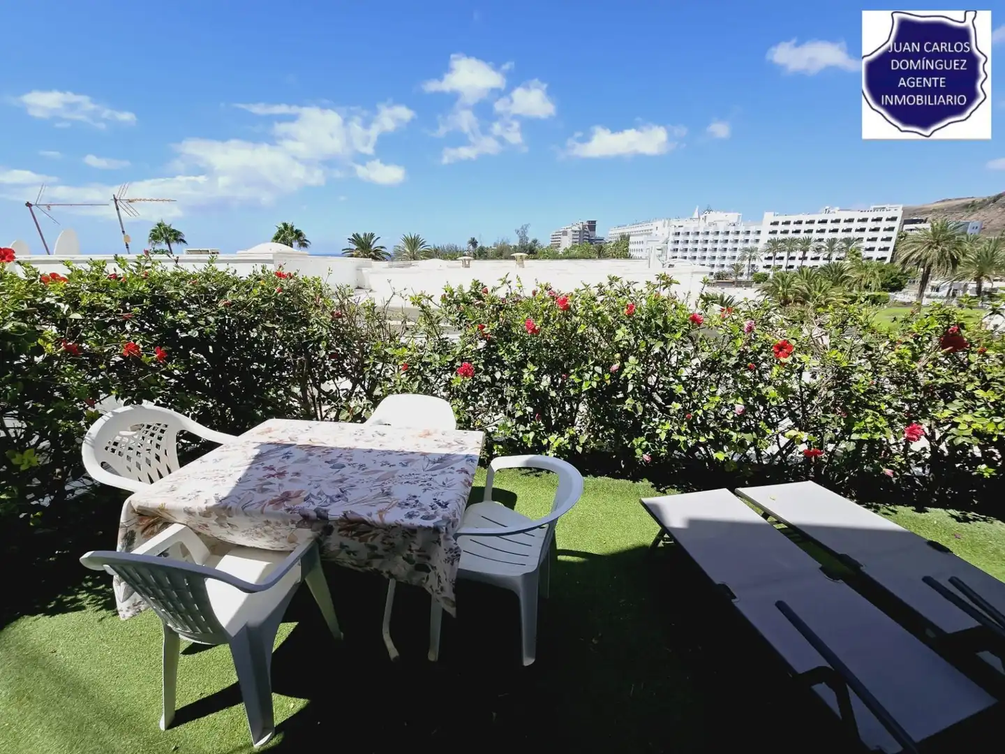 Terrassa de Casa o xalet de lloguer en San Bartolomé de Tirajana amb Aire condicionat, Jardí privat i Terrassa